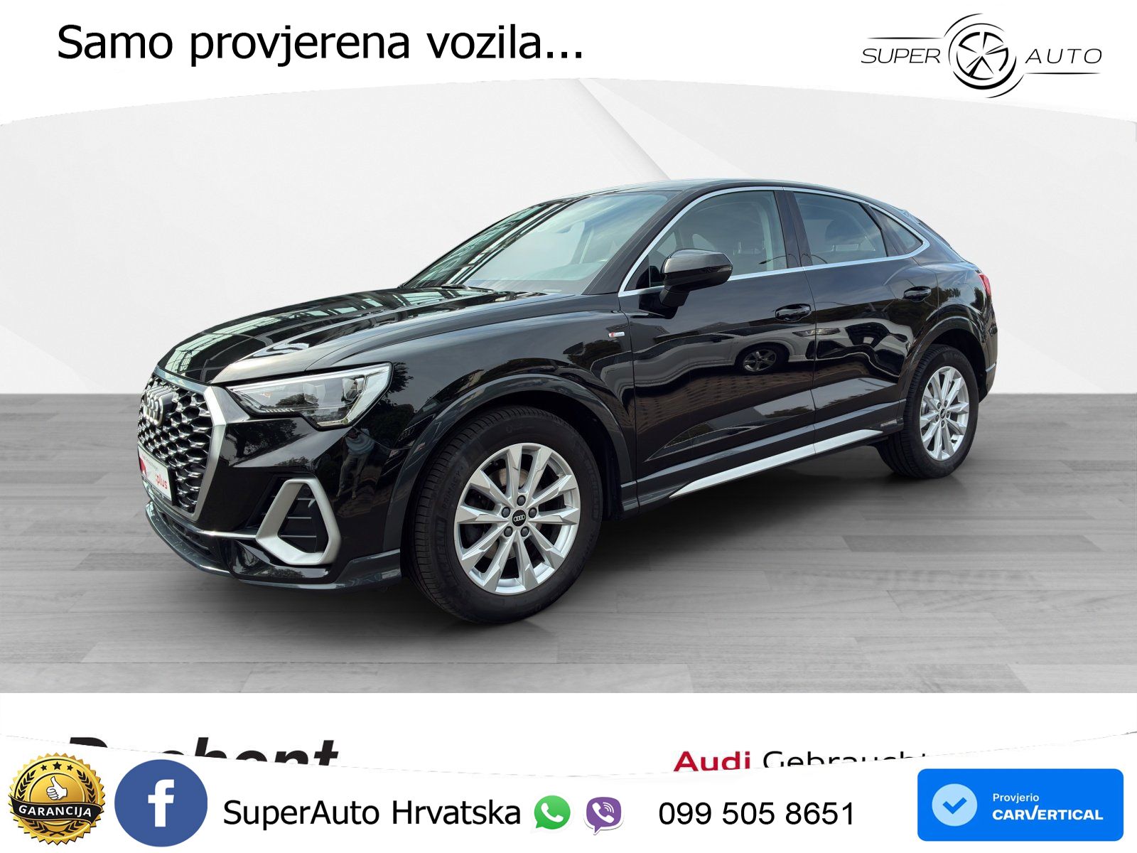 Audi Q3 Sportback 35 TDI (150 KS) S tronic S line