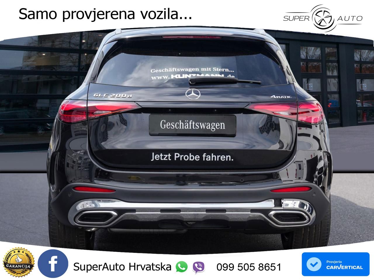 Mercedes GLC 200d (163 KS) 4MATIC 9G-TRONIC AMG LED+GR SJED+ACC