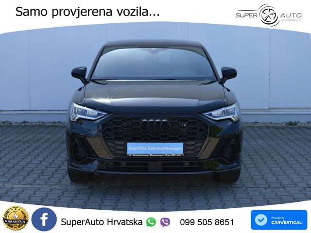 Audi Q3 II Sportback 35 TFSI (150 KS) S line LED+GR SJED+ACC