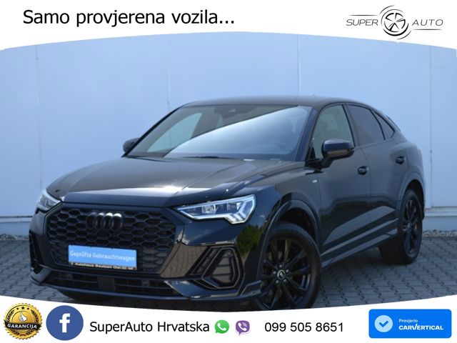 Audi Q3 II Sportback 35 TFSI (150 KS) S line LED+GR SJED+ACC