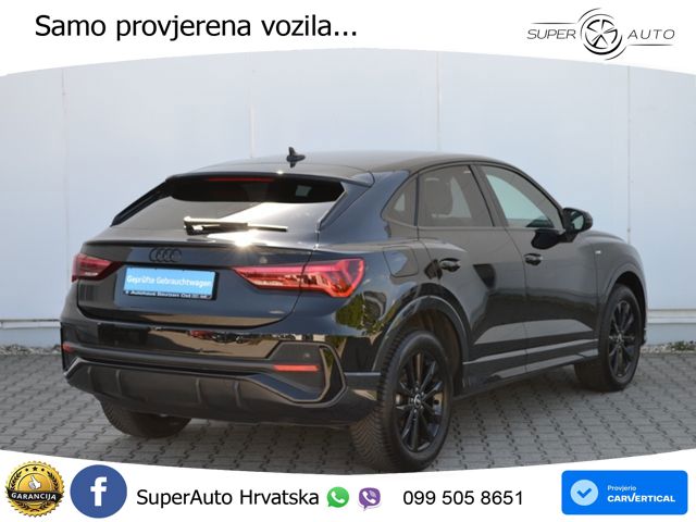 Audi Q3 II Sportback 35 TFSI (150 KS) S line LED+GR SJED+ACC