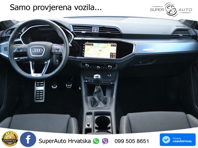 Audi Q3 II Sportback 35 TFSI (150 KS) S line LED+GR SJED+ACC