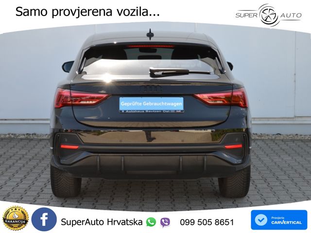 Audi Q3 II Sportback 35 TFSI (150 KS) S line LED+GR SJED+ACC