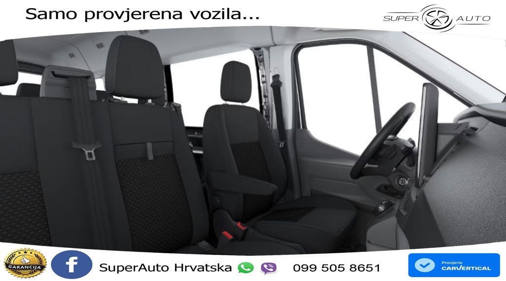 Ford Transit Kombi Trend 350 L3 NAVI*PDC*SHZ*CAM 150 KS