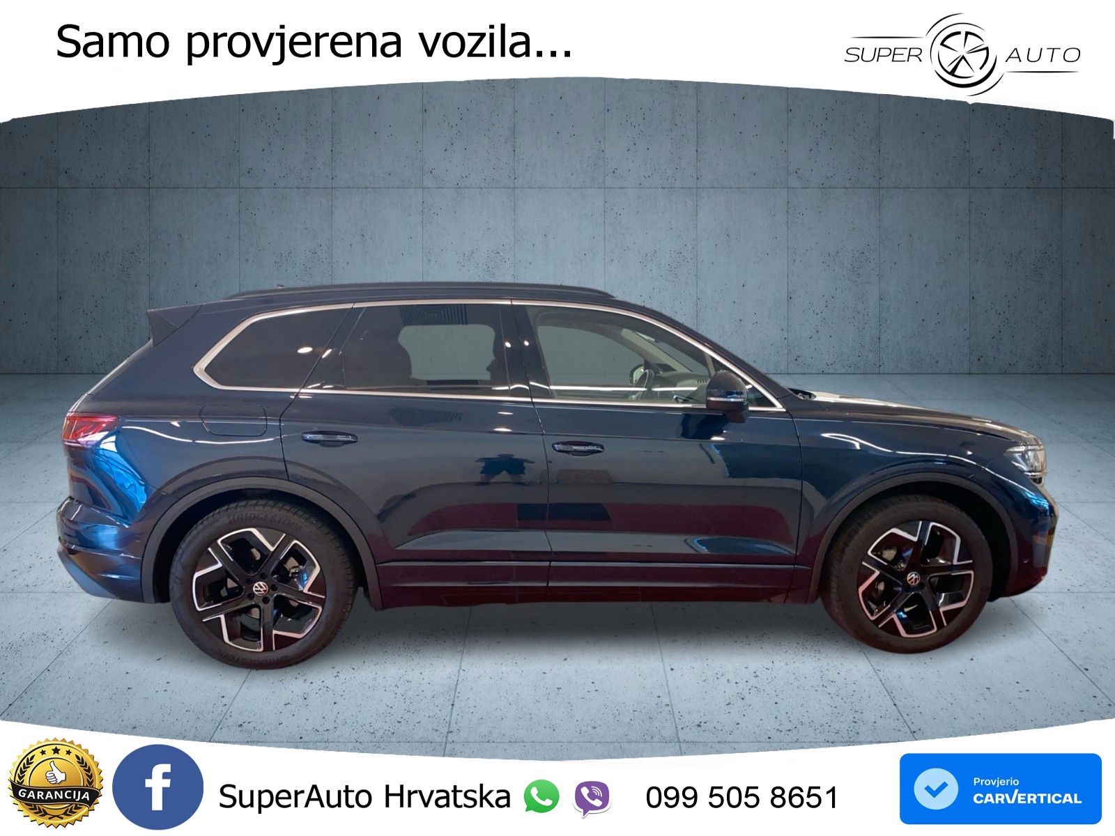Volkswagen Touareg 3.0 V6 TDI (286 KS) 4MOTION Tiptronic ZRAČNI+ACC+GR SJED+KAM+PANO