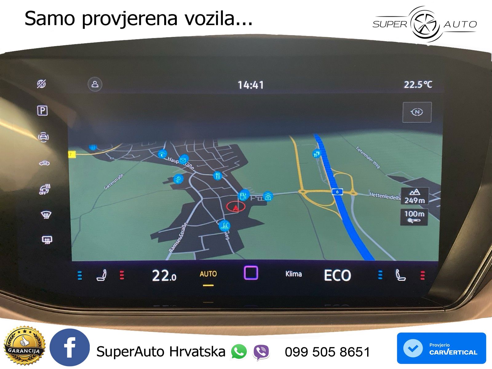 Volkswagen Touareg 3.0 V6 TDI (286 KS) 4MOTION Tiptronic ZRAČNI+ACC+GR SJED+KAM+PANO