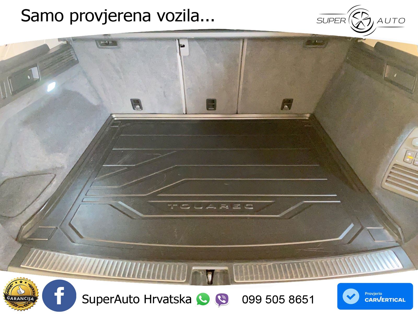 Volkswagen Touareg 3.0 V6 TDI (286 KS) 4MOTION Tiptronic ZRAČNI+ACC+GR SJED+KAM+PANO