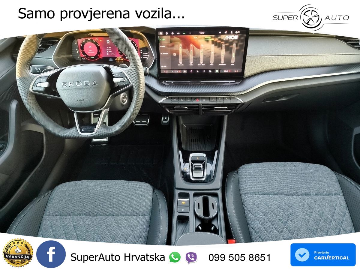 Škoda Octavia Combi 1.5 TSI (150 KS) DSG SportLine ACC+HEAD+GR SJED+360+PANO