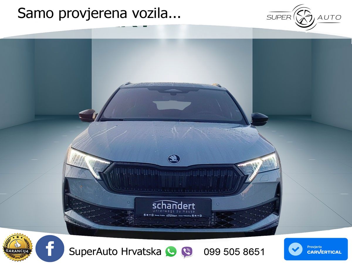 Škoda Octavia Combi 1.5 TSI (150 KS) DSG SportLine ACC+HEAD+GR SJED+360+PANO