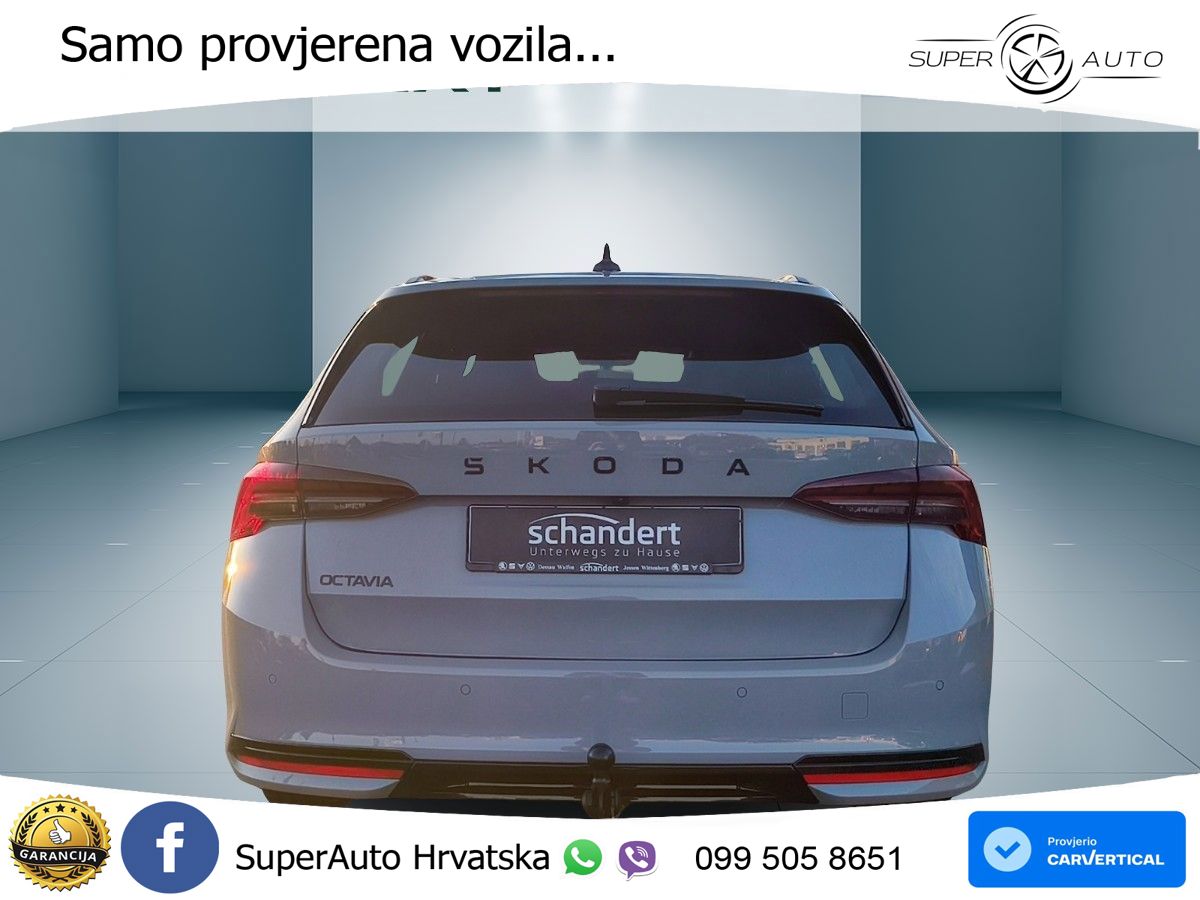 Škoda Octavia Combi 1.5 TSI (150 KS) DSG SportLine ACC+HEAD+GR SJED+360+PANO