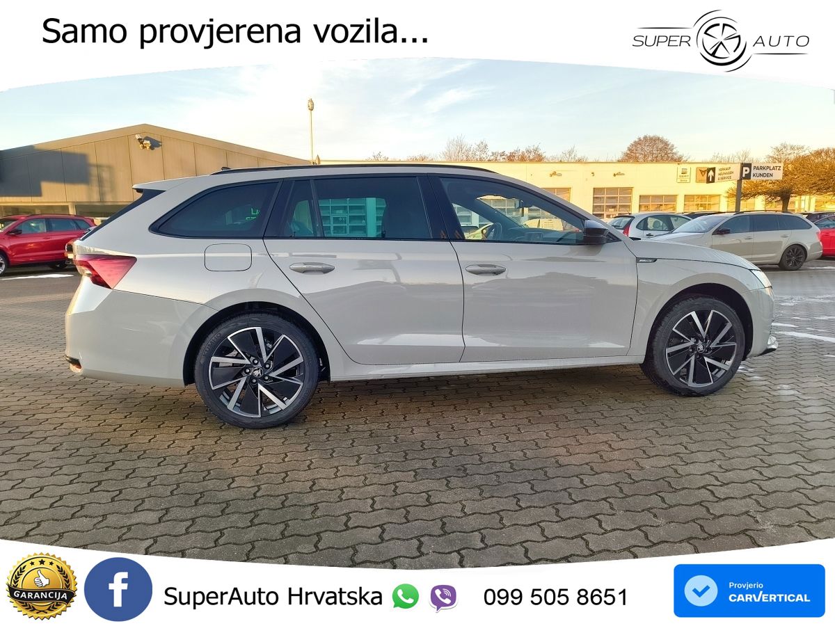 Škoda Octavia Combi 1.5 TSI (150 KS) DSG SportLine ACC+HEAD+GR SJED+360+PANO