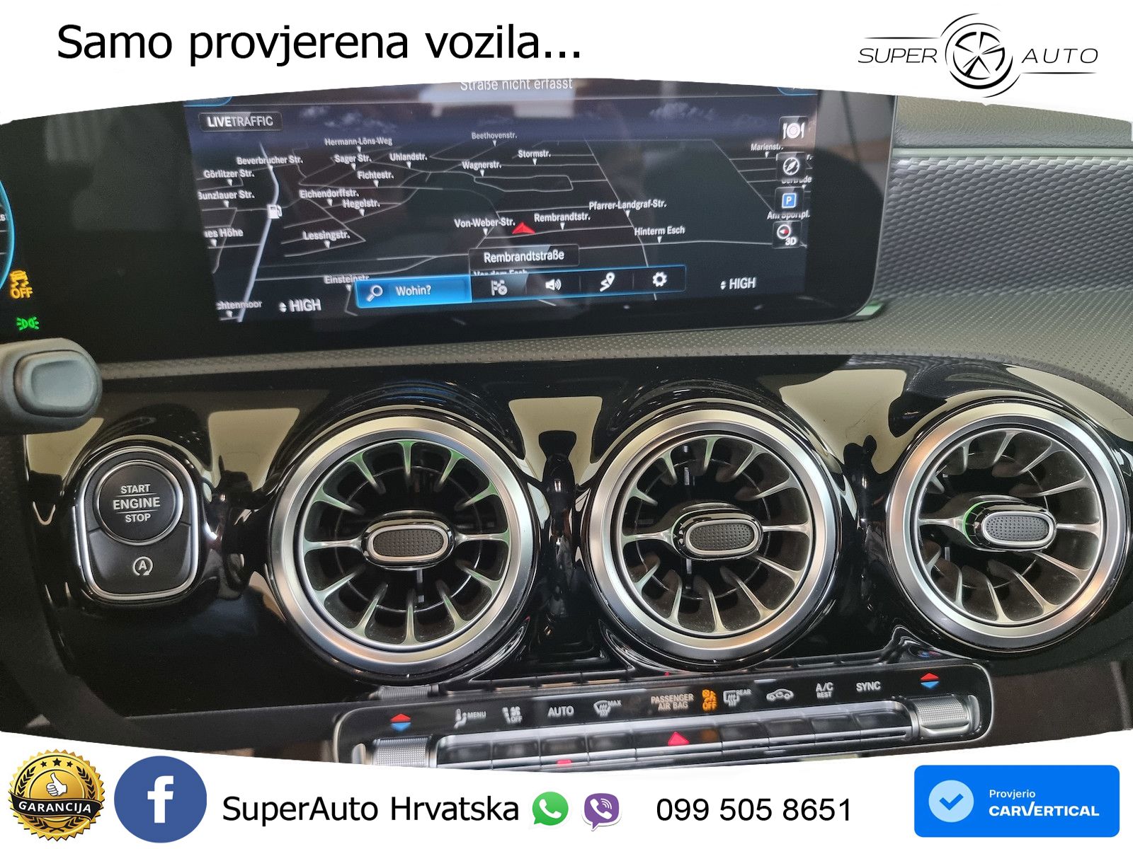 Mercedes-Benz A 220d 8G-DCT LED+GR SJED+ACC