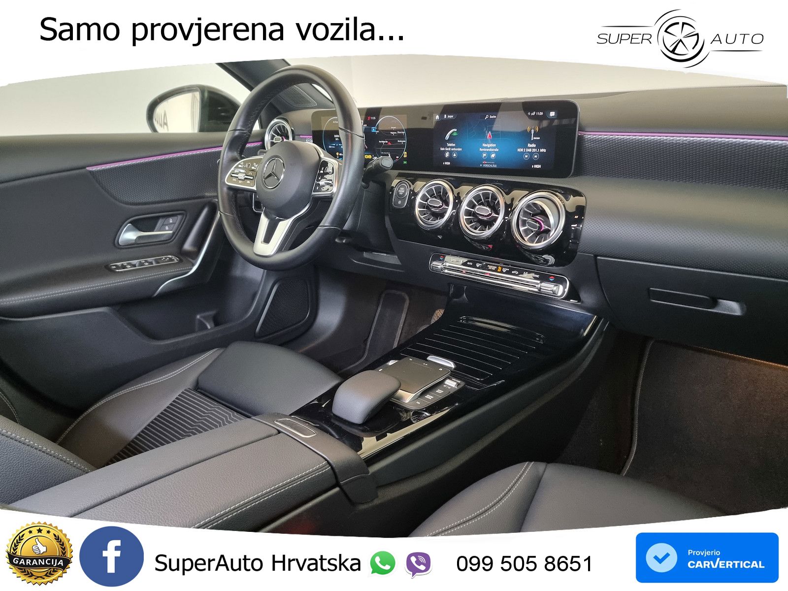 Mercedes-Benz A 220d 8G-DCT LED+GR SJED+ACC