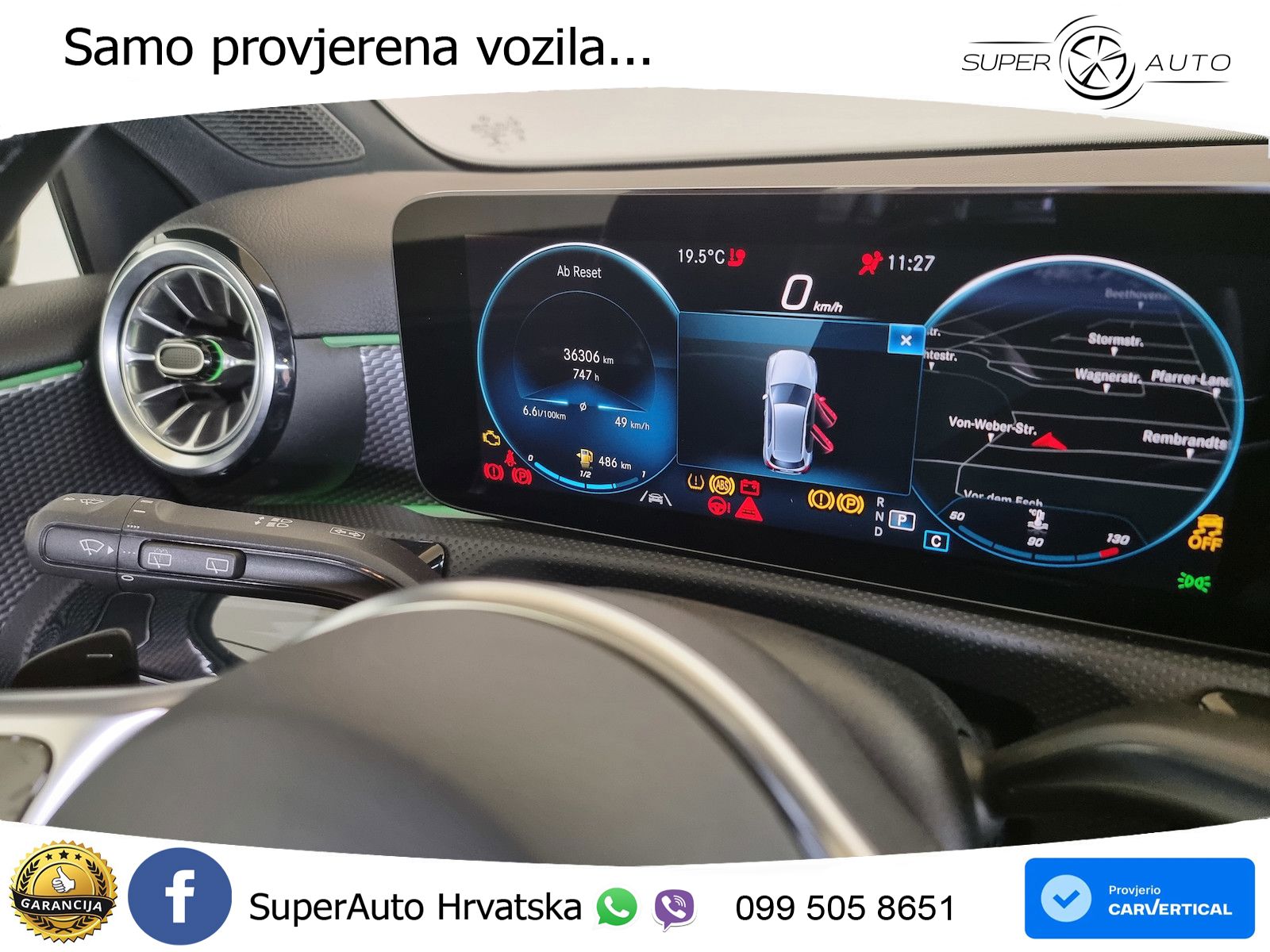 Mercedes-Benz A 220d 8G-DCT LED+GR SJED+ACC