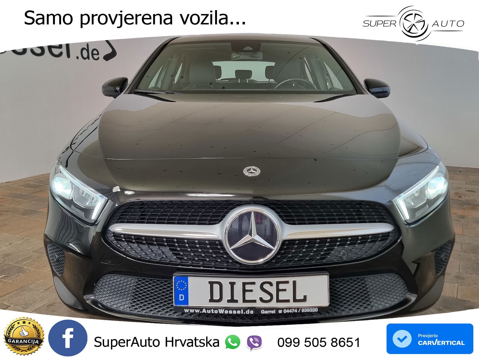Mercedes-Benz A 220d 8G-DCT LED+GR SJED+ACC