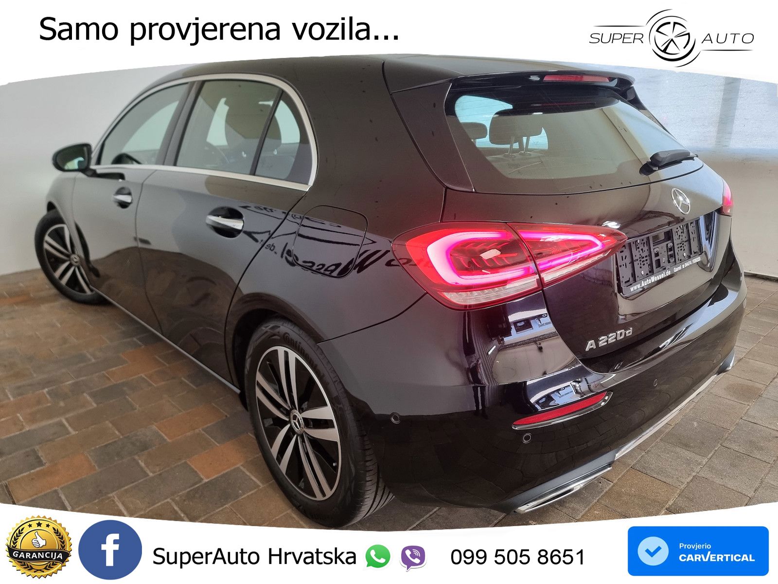 Mercedes-Benz A 220d 8G-DCT LED+GR SJED+ACC