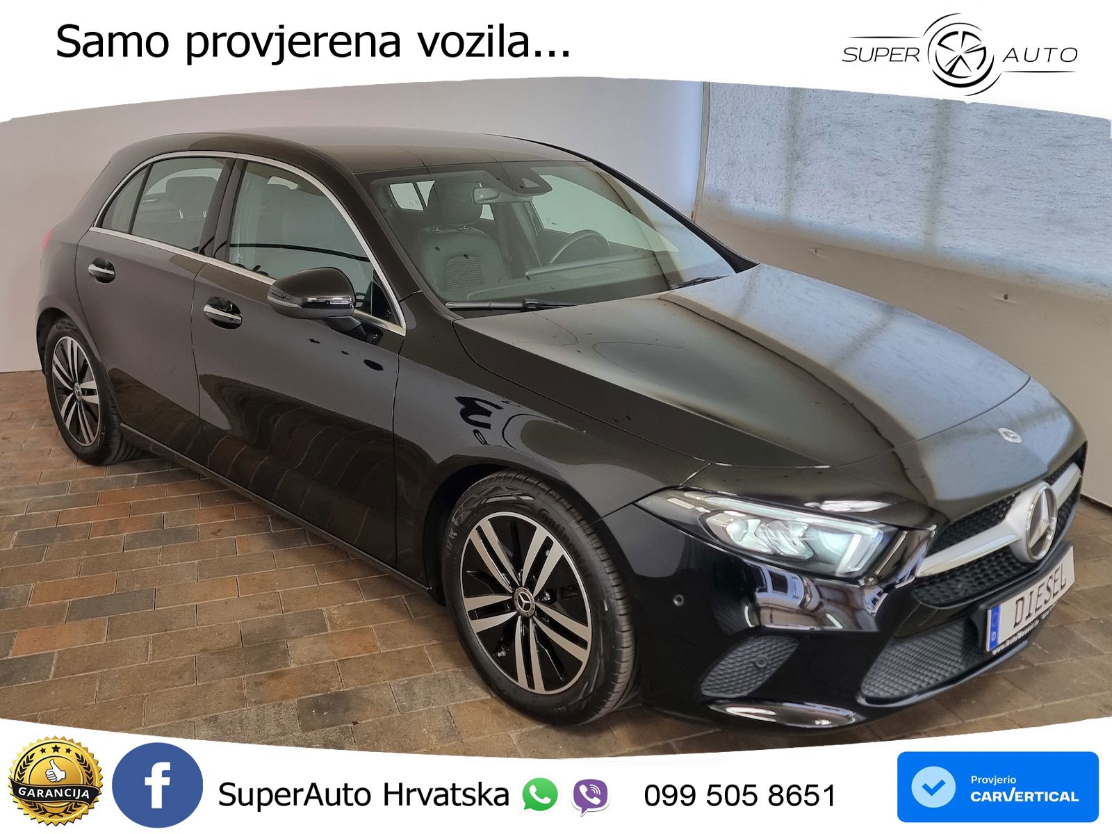 Mercedes-Benz A 220d 8G-DCT LED+GR SJED+ACC