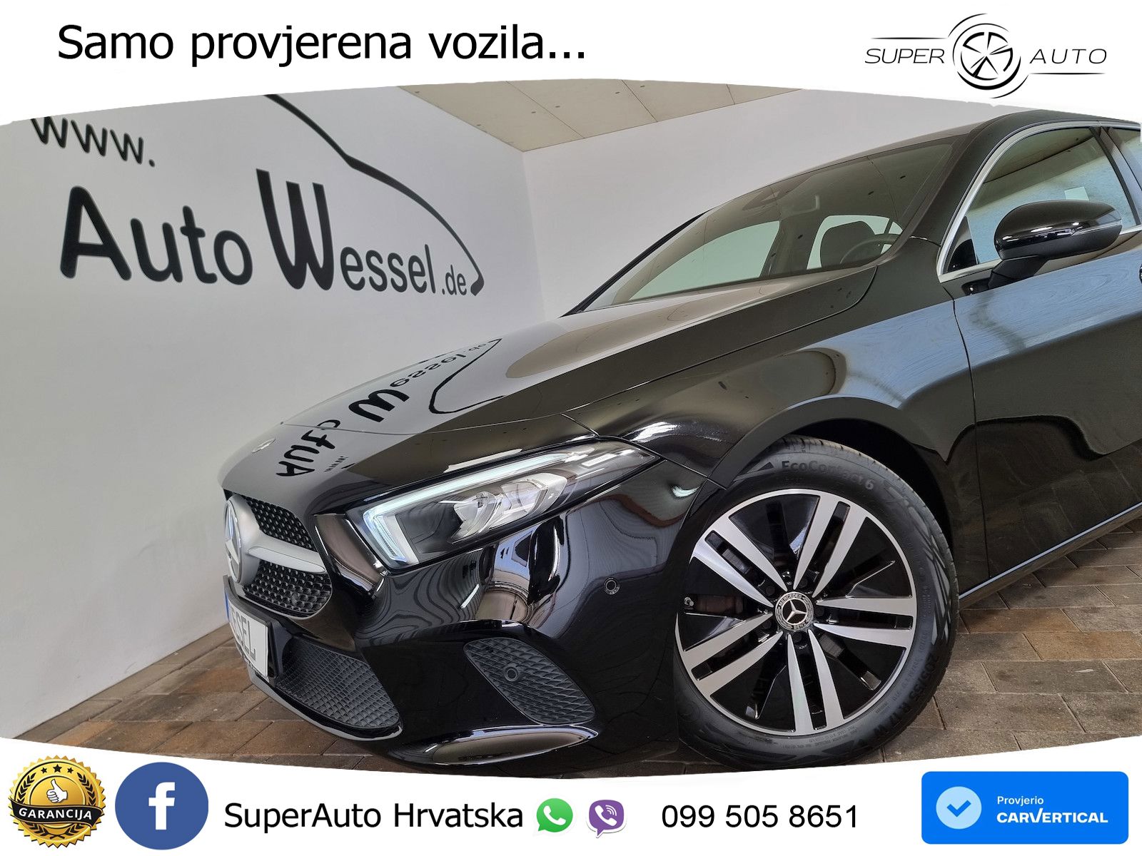 Mercedes-Benz A 220d 8G-DCT LED+GR SJED+ACC