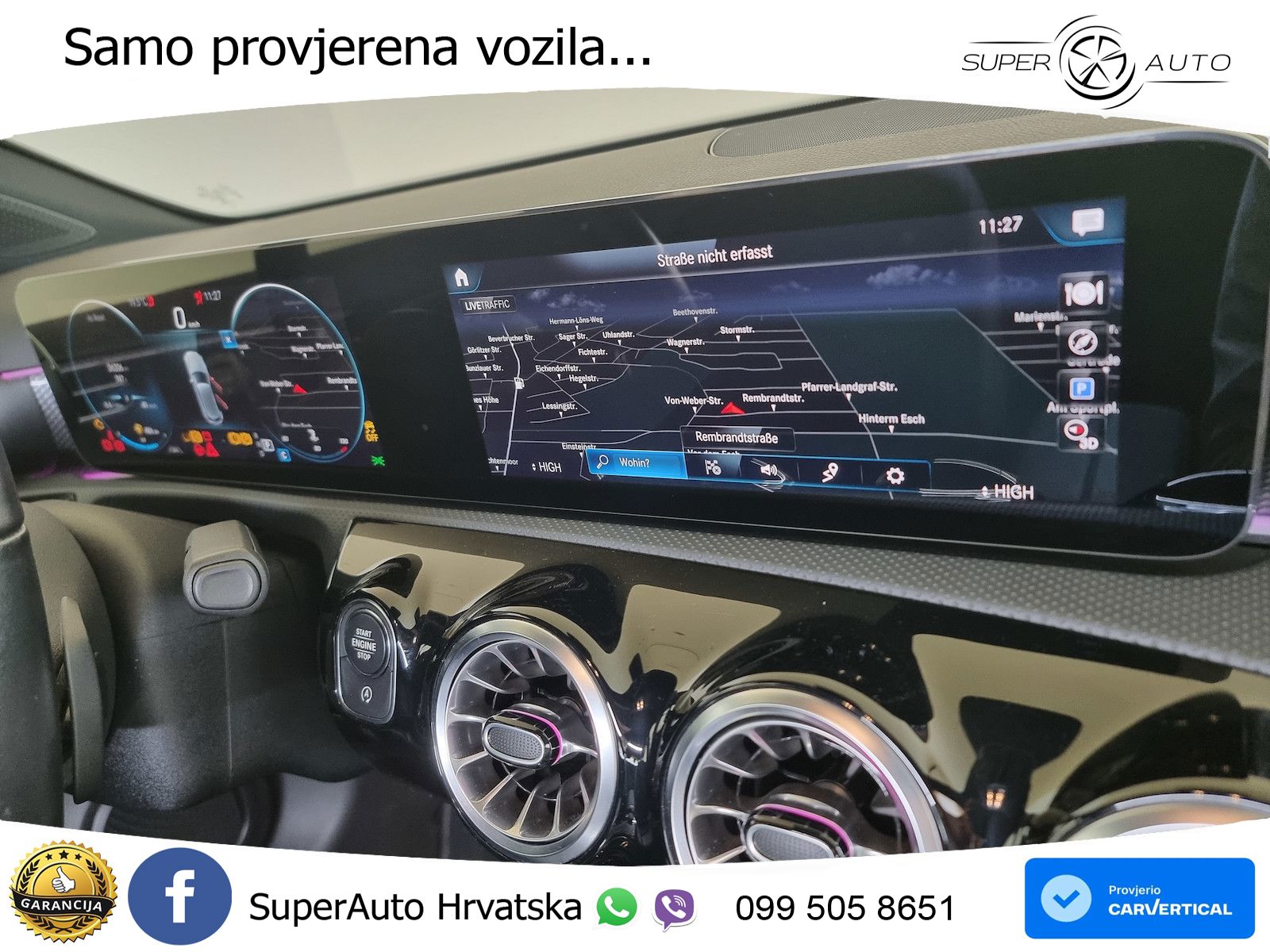 Mercedes-Benz A 220d 8G-DCT LED+GR SJED+ACC