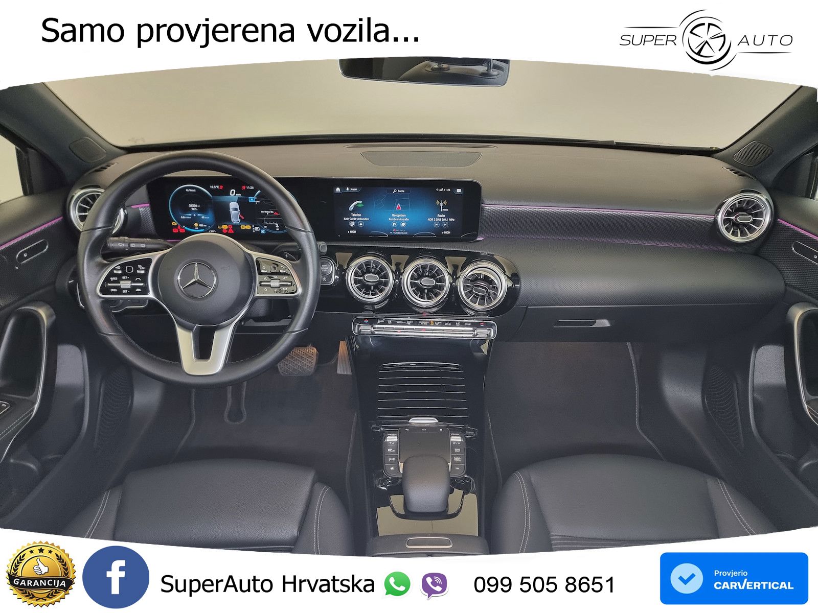 Mercedes-Benz A 220d 8G-DCT LED+GR SJED+ACC