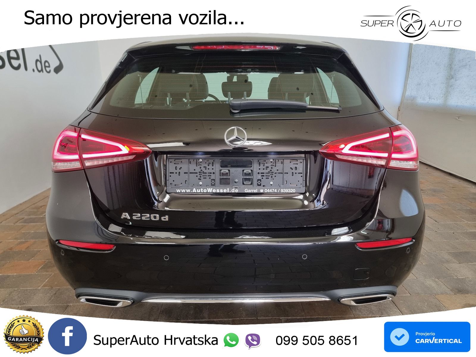 Mercedes-Benz A 220d 8G-DCT LED+GR SJED+ACC