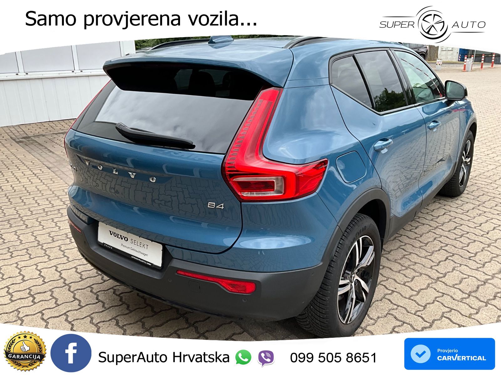 Volvo XC40 2.0 B4 AWD 197 KS Automatic LED+GR SJED+ACC