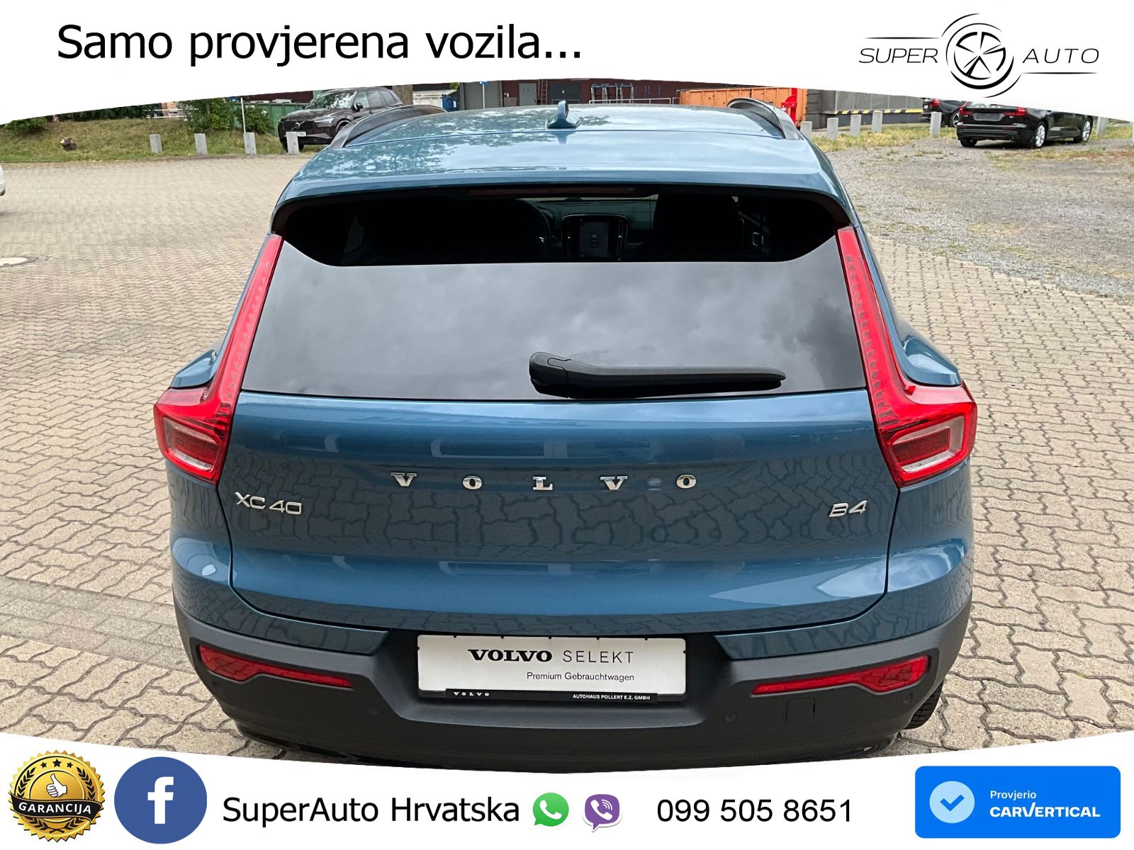 Volvo XC40 2.0 B4 AWD 197 KS Automatic LED+GR SJED+ACC