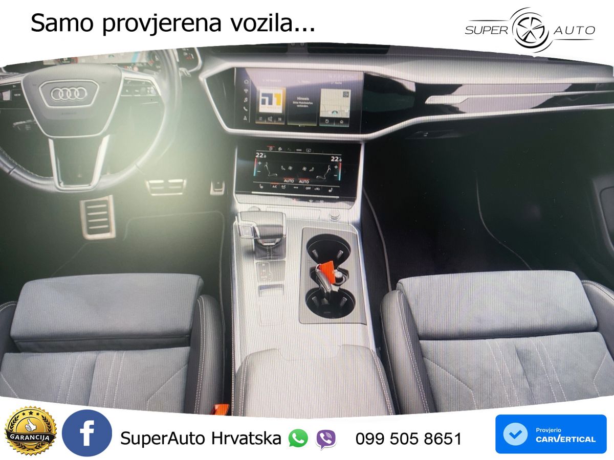 Audi A6 50 TDI V6 (286 KS) quattro tiptronic ZRAČNI+ACC+GR SJED+KAM+PANO