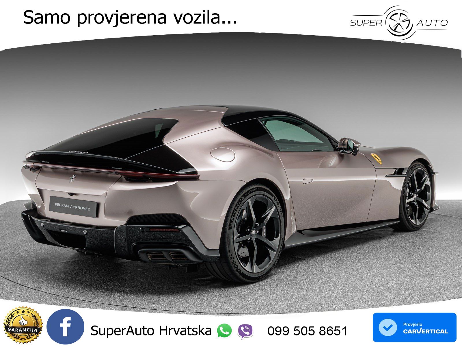Ferrari 12Cilindri Spider 6.5 V12 (830 KS) F1 DCT LED+GR SJED+ACC