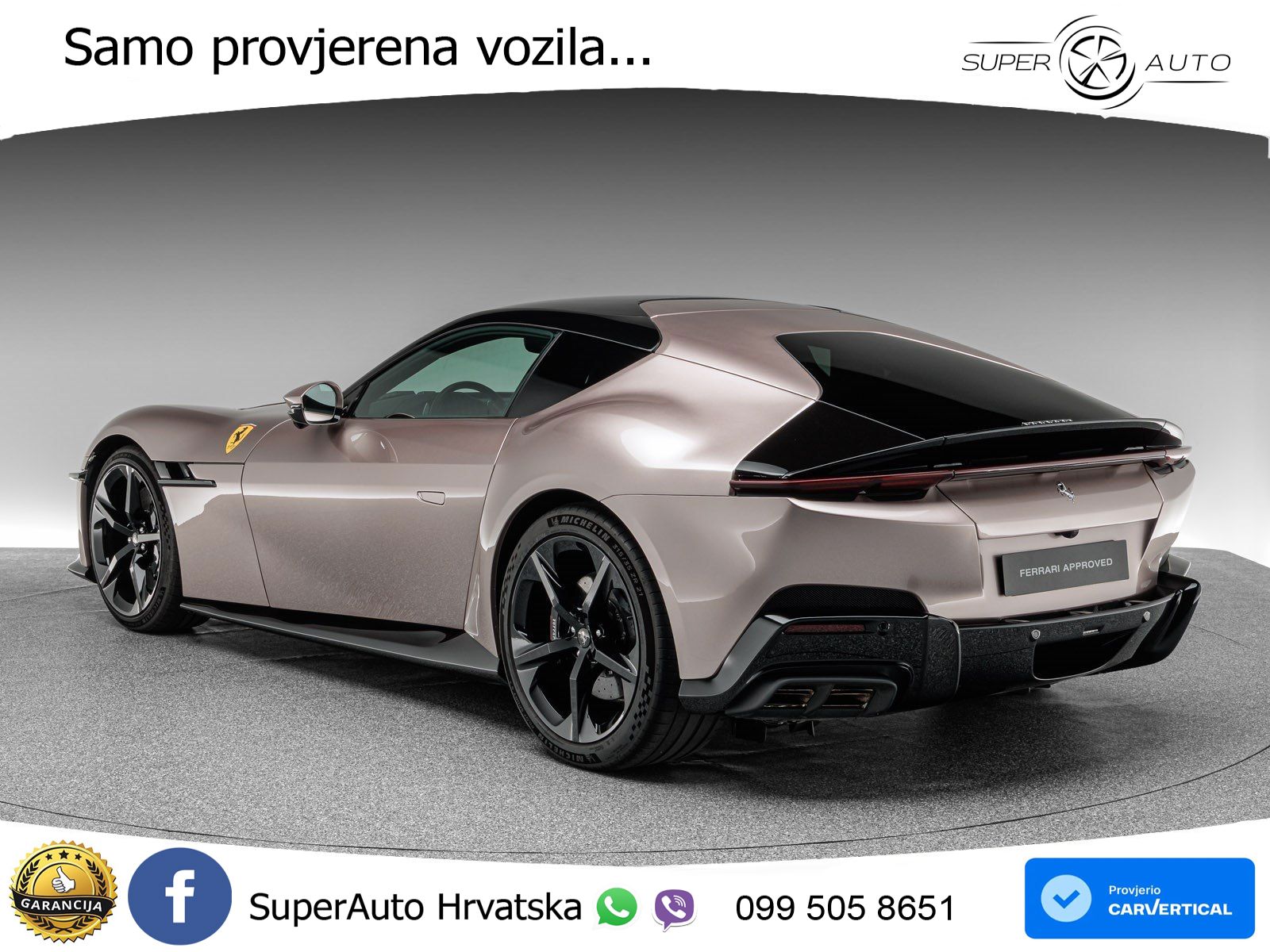 Ferrari 12Cilindri Spider 6.5 V12 (830 KS) F1 DCT LED+GR SJED+ACC