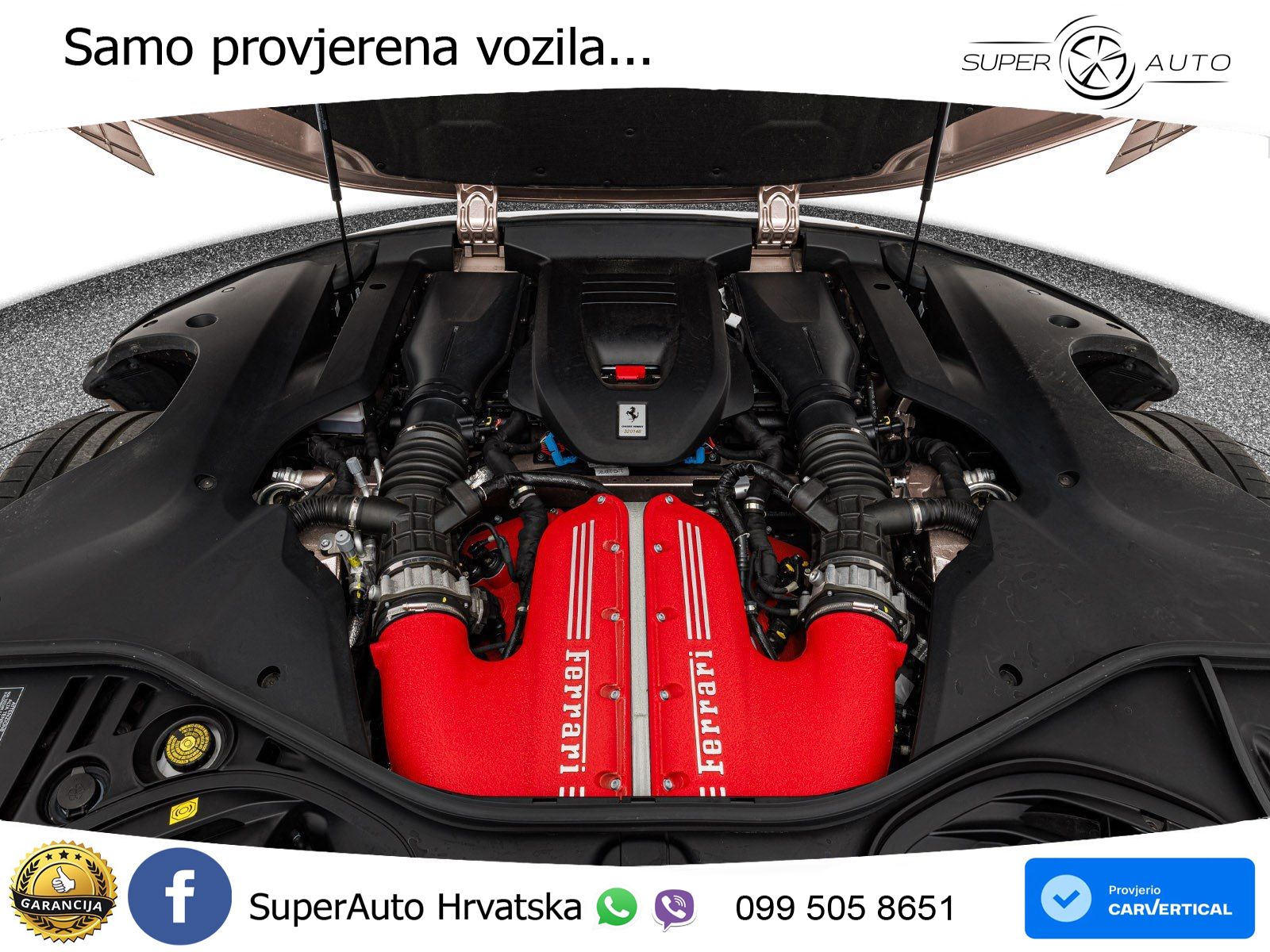 Ferrari 12Cilindri Spider 6.5 V12 (830 KS) F1 DCT LED+GR SJED+ACC