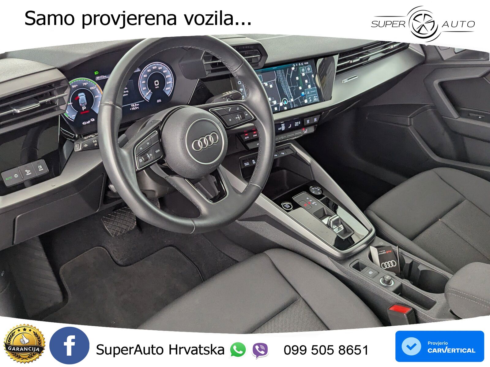 Audi A3 40 TFSIe (204 KS) S tronic advanced LED+ACC