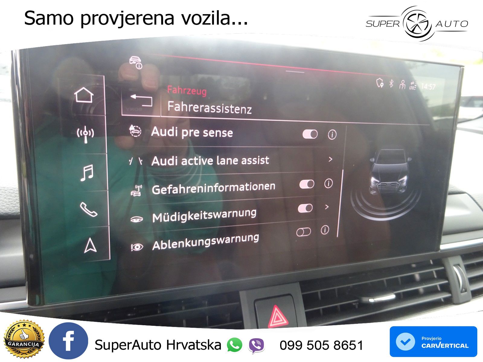 Audi A6 45 TFSI (265 KS) quattro ultra S tronic S line LED+GR SJED+ACC
