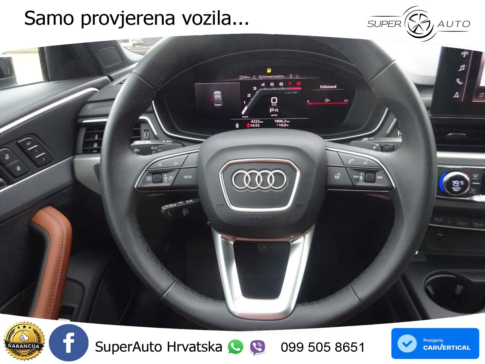Audi A6 45 TFSI (265 KS) quattro ultra S tronic S line LED+GR SJED+ACC