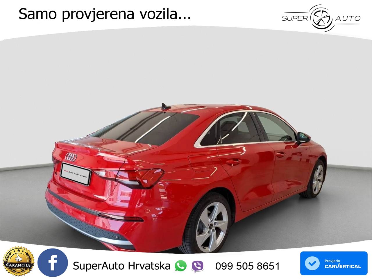 Audi A3 Limuzina 35 TFSI (150 KS) S tronic advanced
