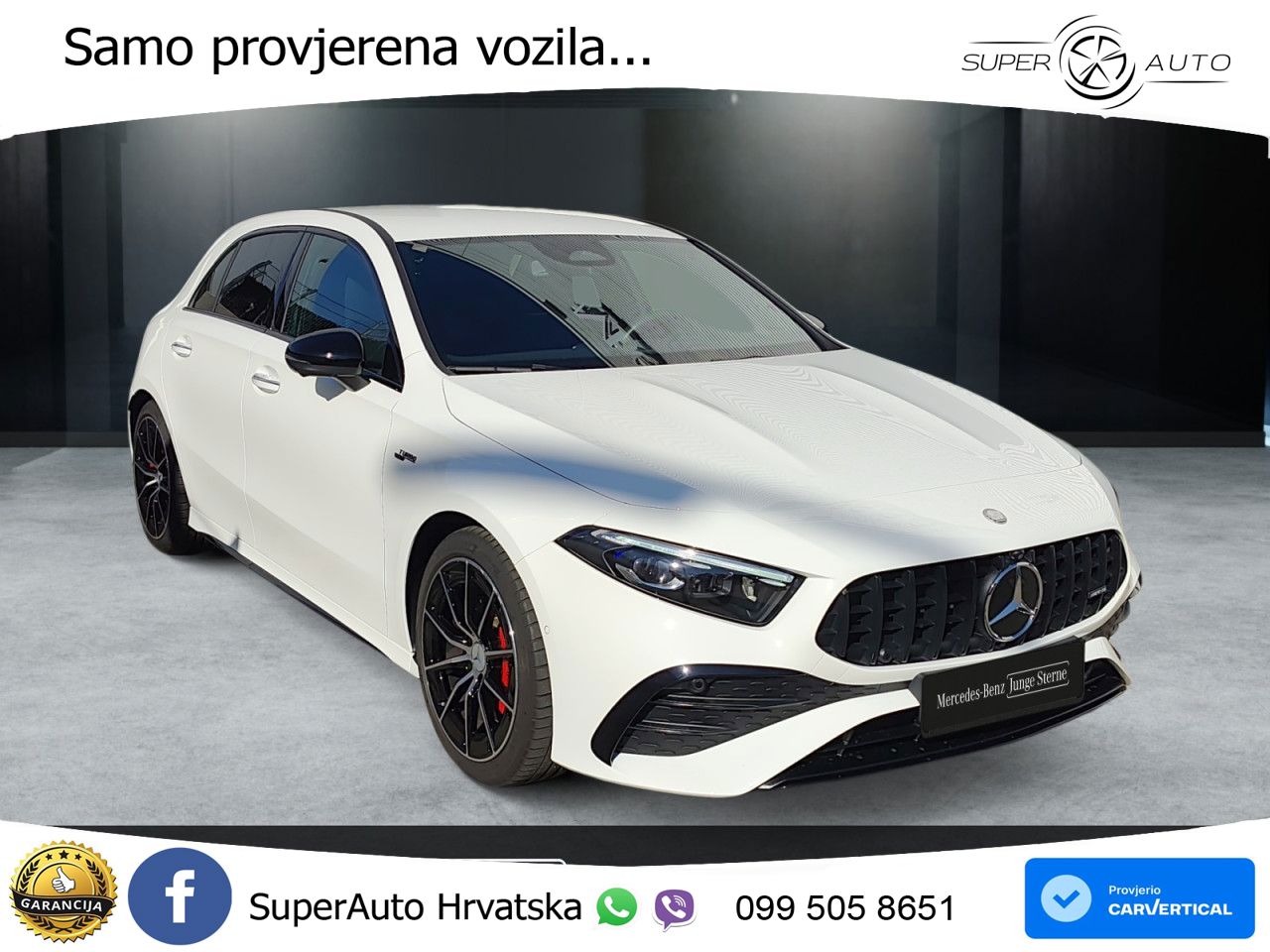 Mercedes-Benz AMG A 35 4MATIC AMG SPEEDSHIFT DCT LED+GR SJED+ACC
