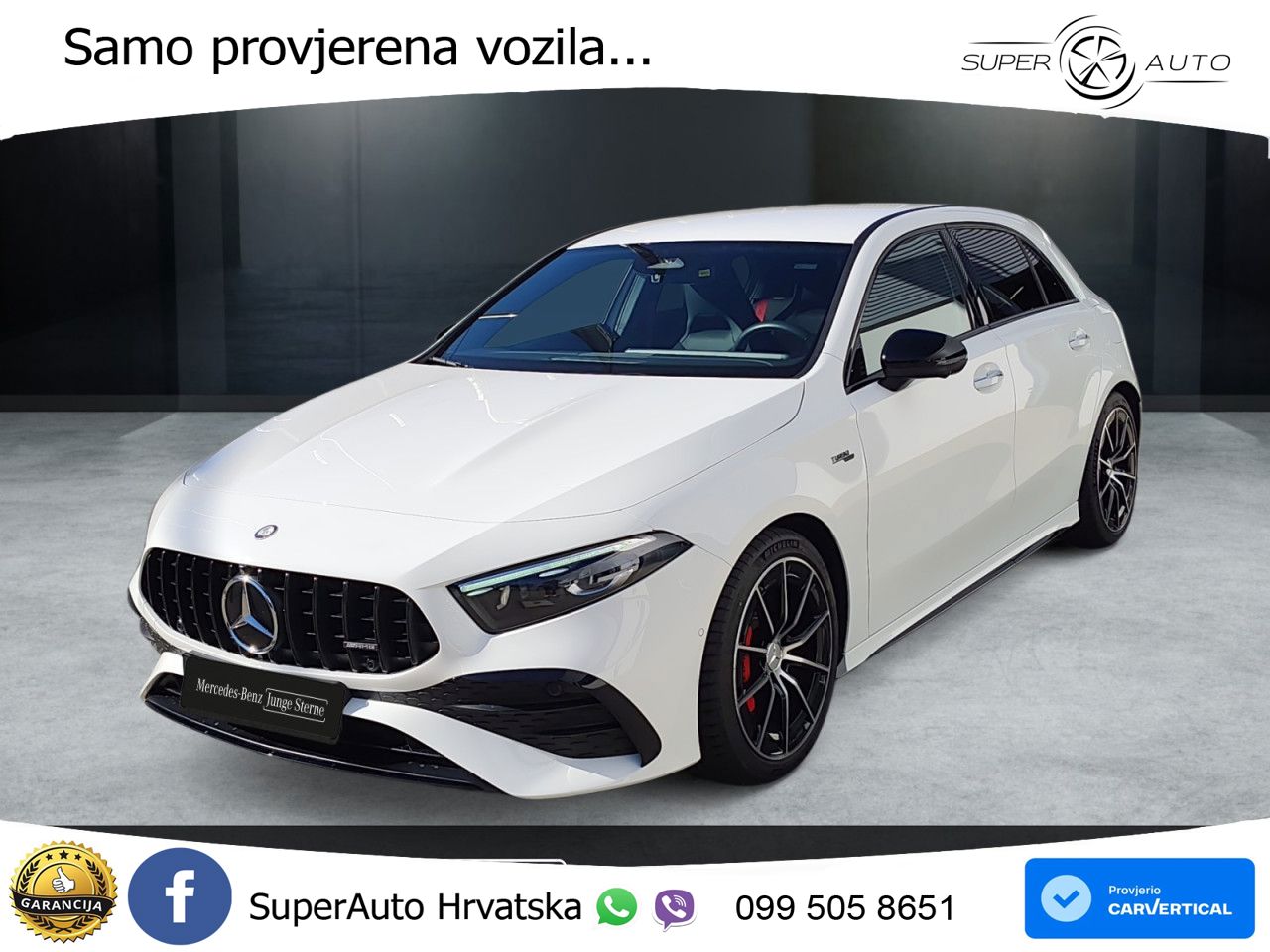 Mercedes-Benz AMG A 35 4MATIC AMG SPEEDSHIFT DCT LED+GR SJED+ACC