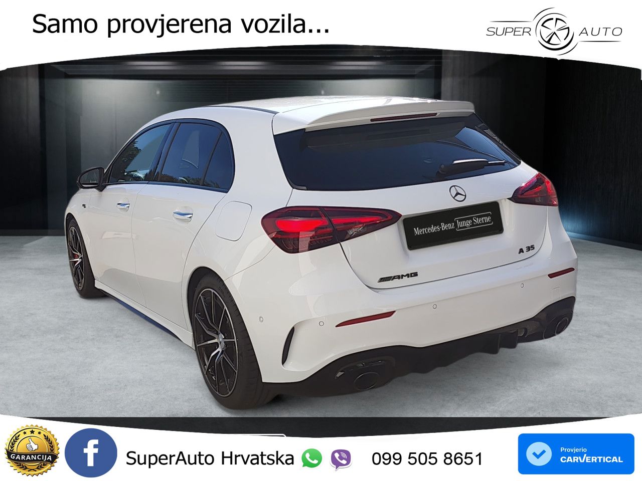 Mercedes-Benz AMG A 35 4MATIC AMG SPEEDSHIFT DCT LED+GR SJED+ACC