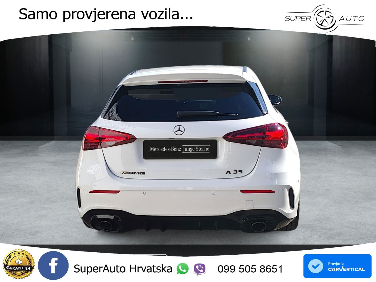 Mercedes-Benz AMG A 35 4MATIC AMG SPEEDSHIFT DCT LED+GR SJED+ACC