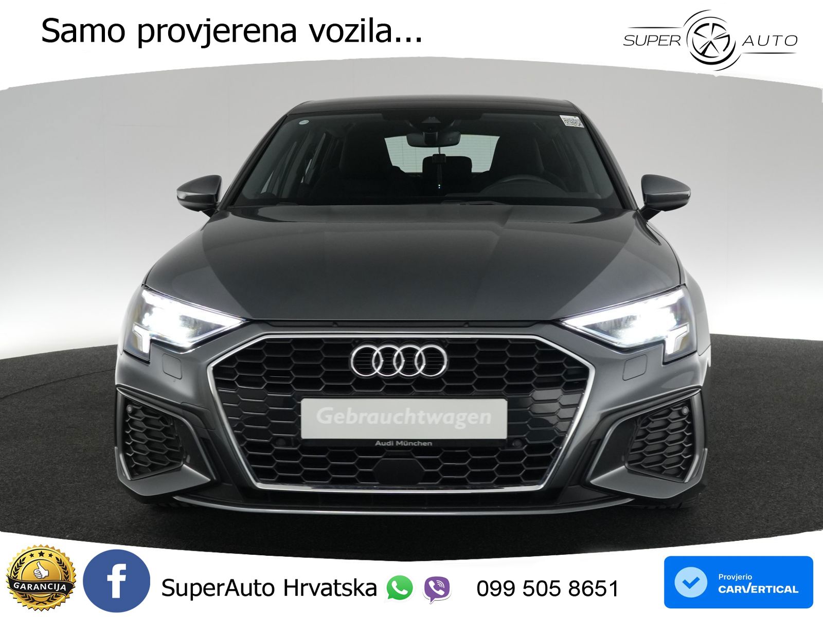 Audi A3 35 TDI (150 KS) S tronic S line LED+GR SJED+ACC