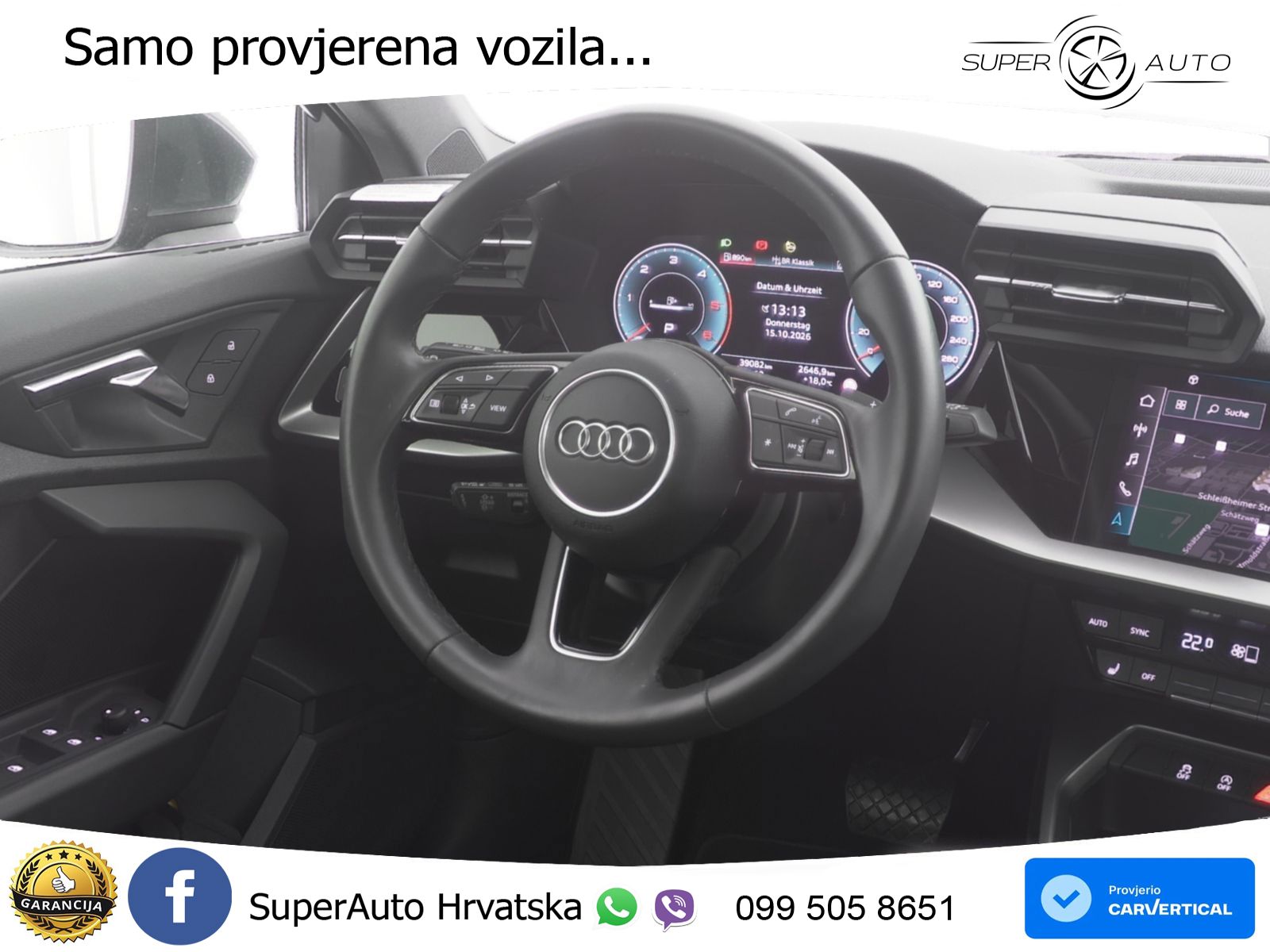 Audi A3 35 TDI (150 KS) S tronic S line LED+GR SJED+ACC