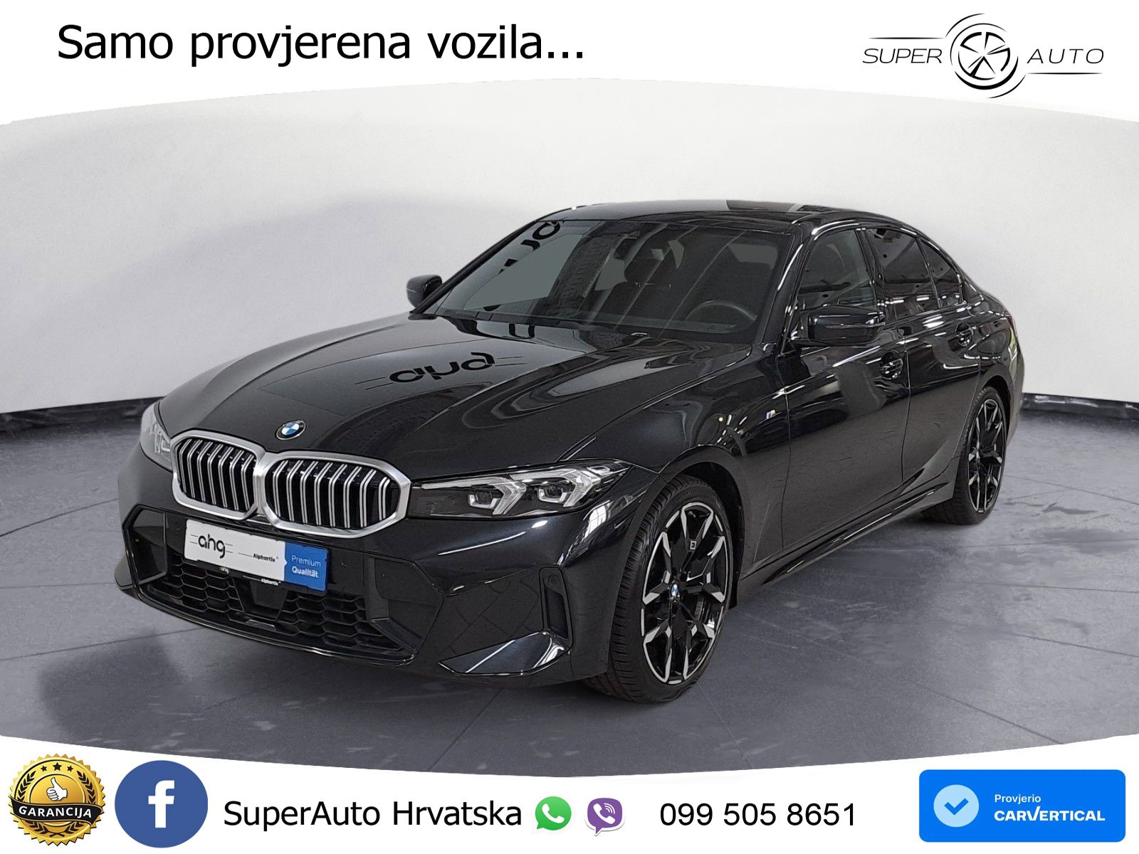 BMW 320i (184 KS) xDrive Steptronic M Sport LED+GR SJED+ACC