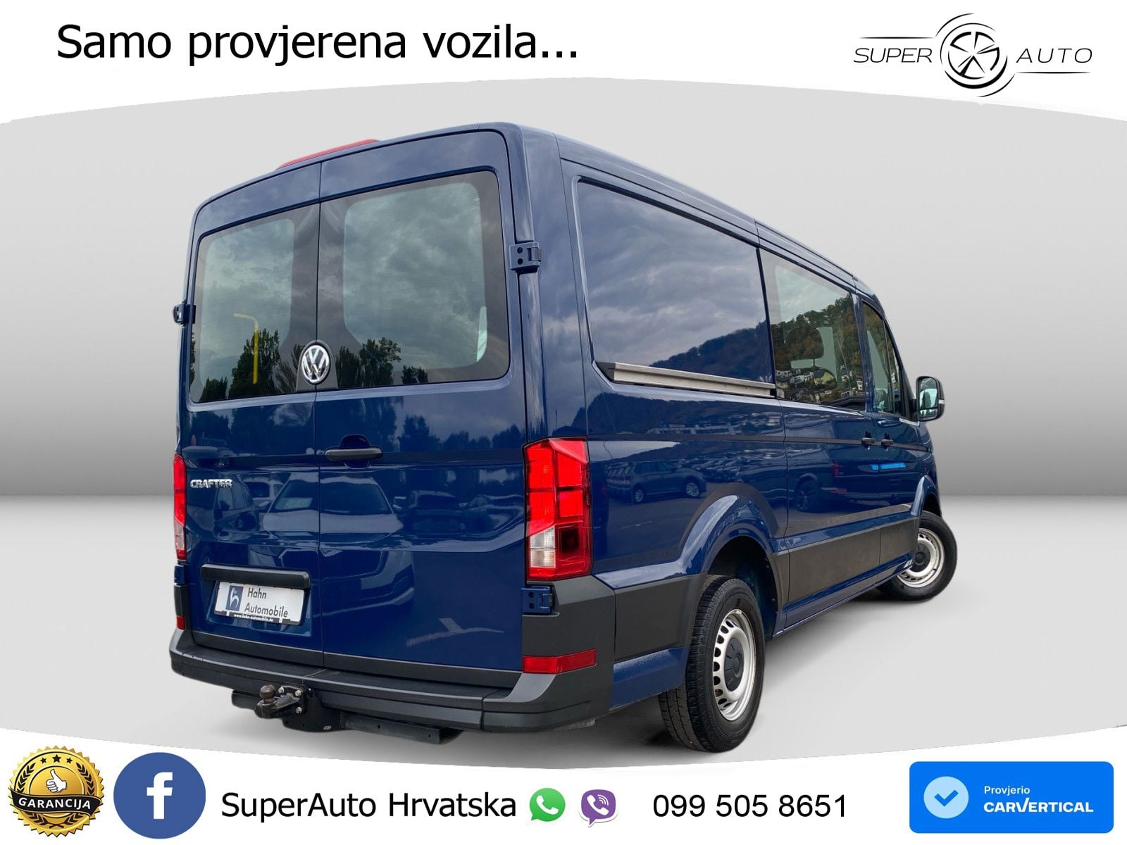 Volkswagen Crafter 35 2.0 TDI L2H1 FWD AHK Navi Klima 177 KS