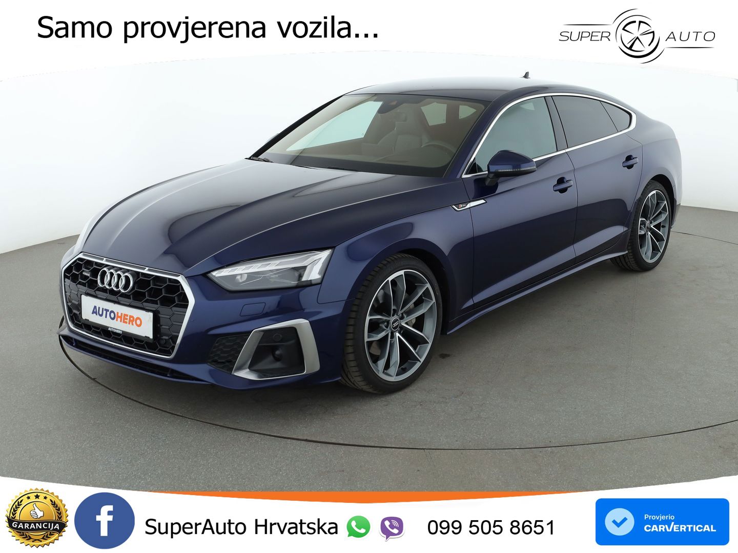 Audi A5 Sportback 40 TDI (204 KS) quattro S tronic S line MATRIX+GR SJED+KAM