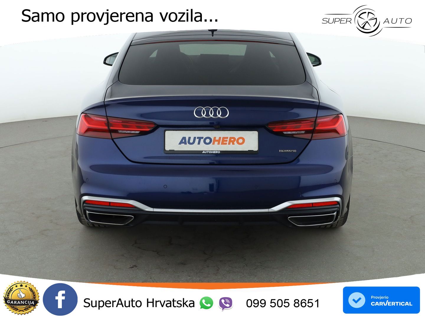 Audi A5 Sportback 40 TDI (204 KS) quattro S tronic S line MATRIX+GR SJED+KAM