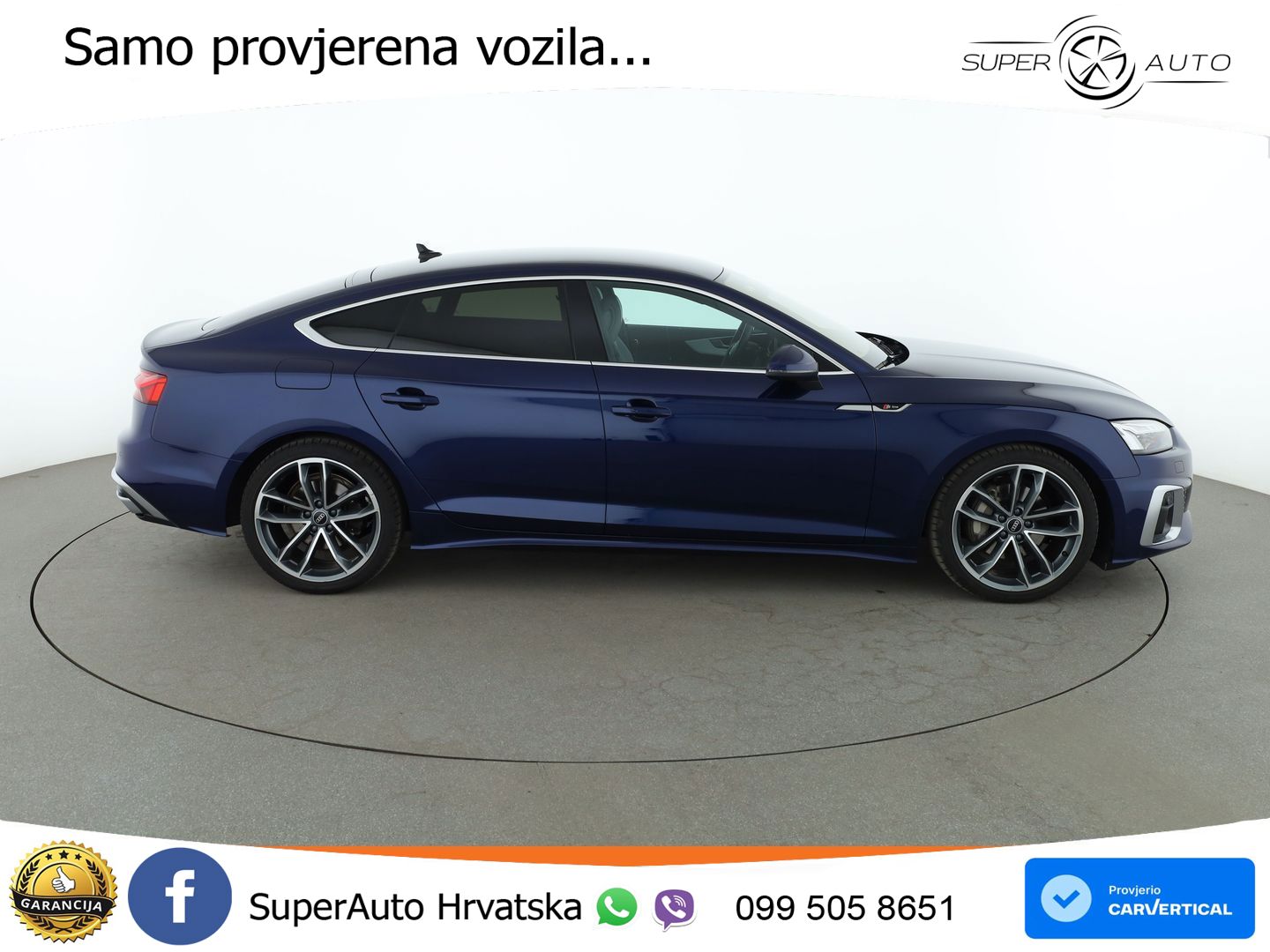 Audi A5 Sportback 40 TDI (204 KS) quattro S tronic S line MATRIX+GR SJED+KAM