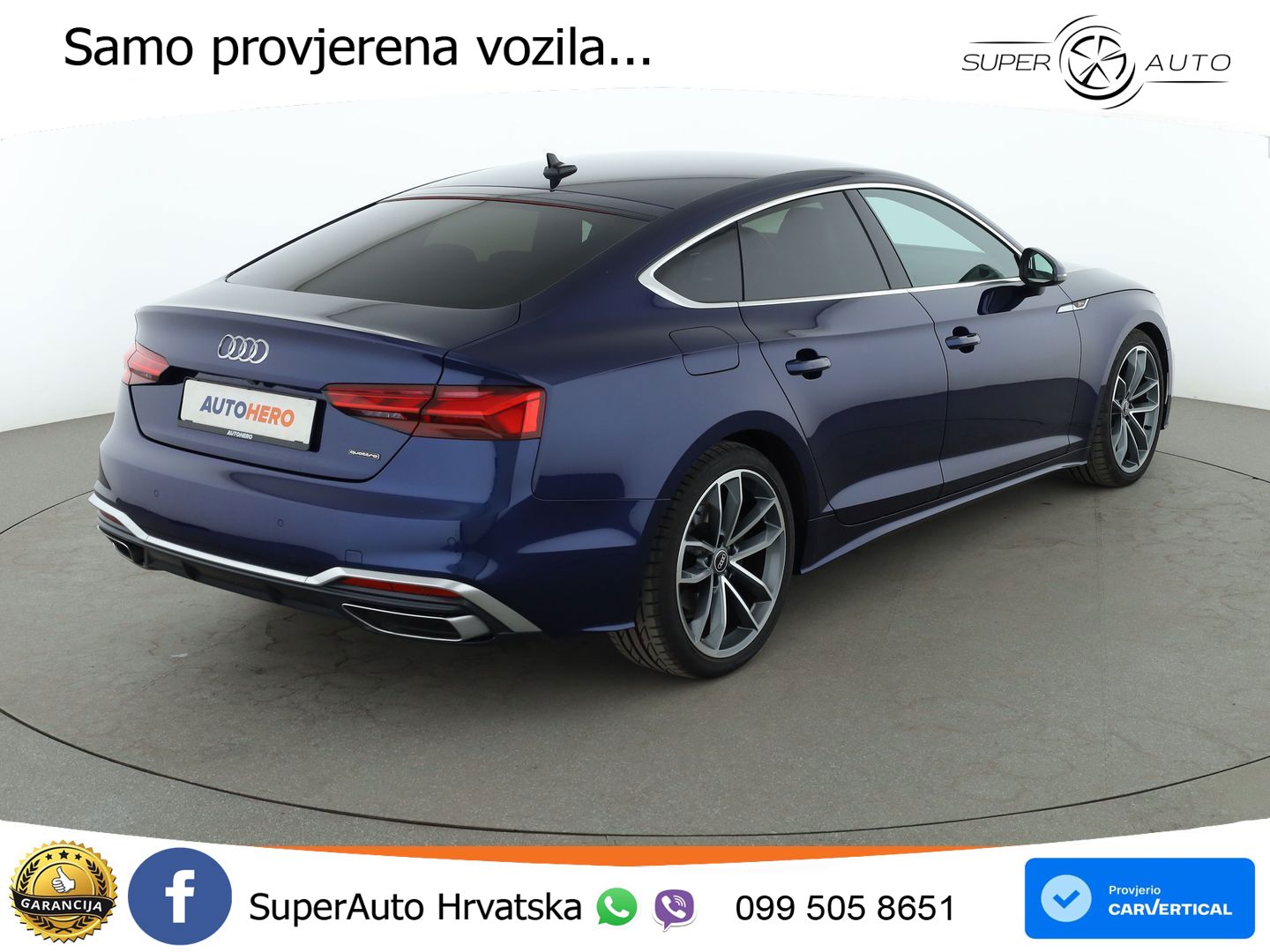 Audi A5 Sportback 40 TDI (204 KS) quattro S tronic S line MATRIX+GR SJED+KAM