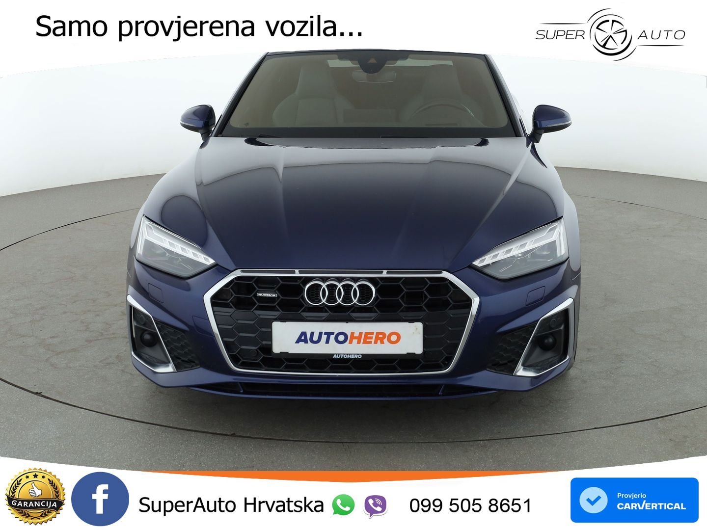 Audi A5 Sportback 40 TDI (204 KS) quattro S tronic S line MATRIX+GR SJED+KAM