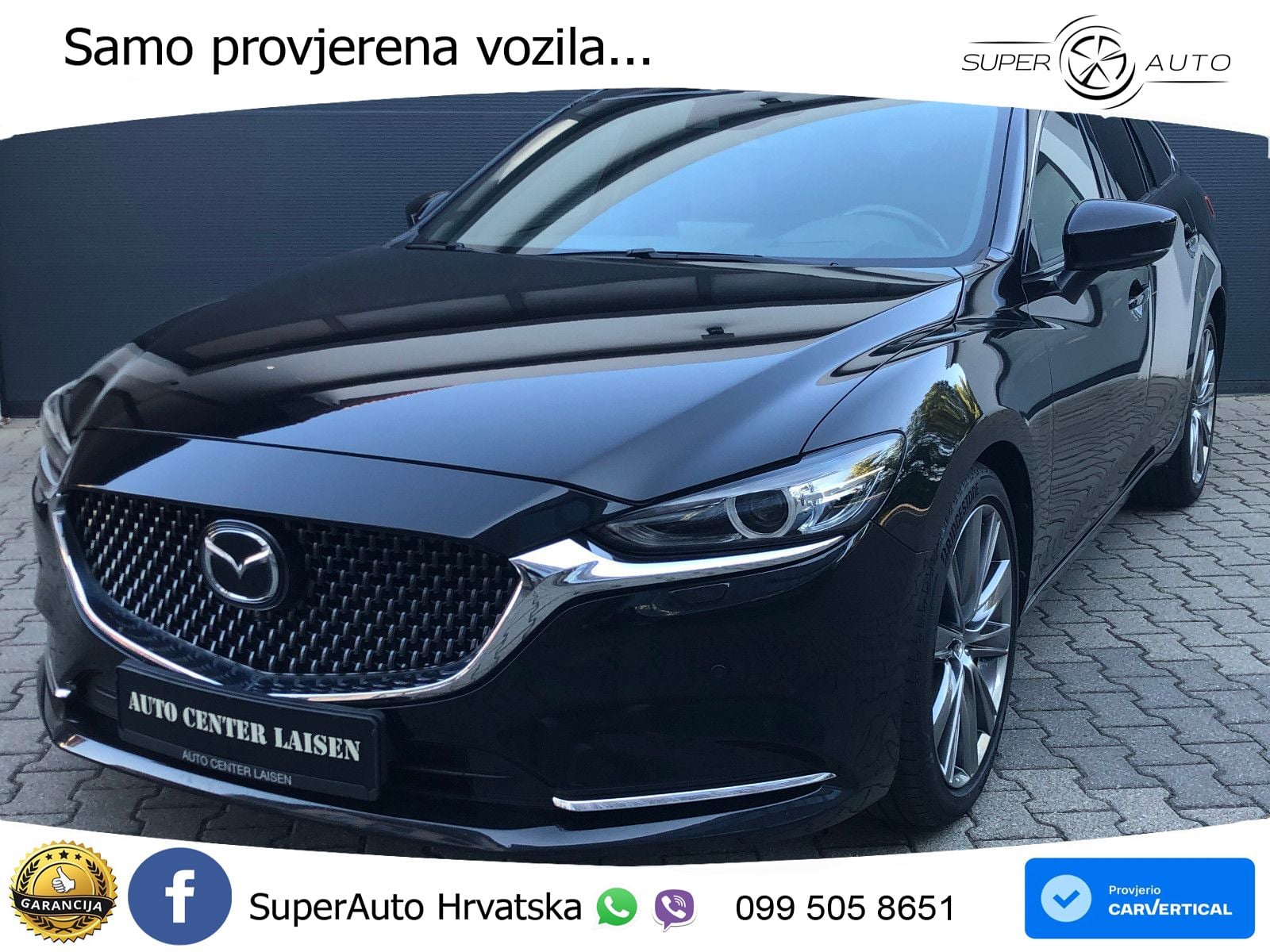 Mazda 6 Sport Combi 2.2 SKYACTIV-D (184 KS) SKYACTIV-Drive LED+GR SJED+ACC