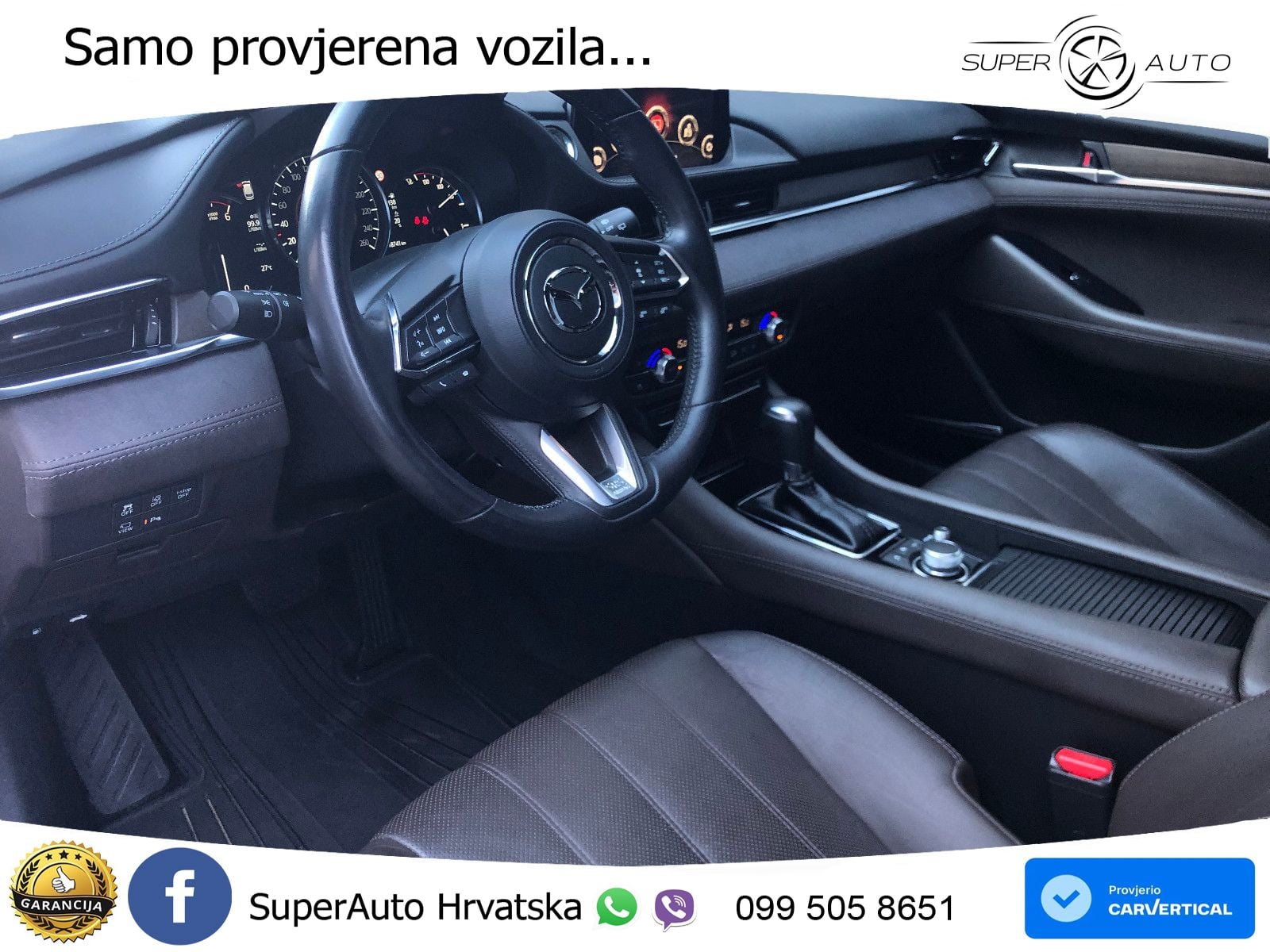 Mazda 6 Sport Combi 2.2 SKYACTIV-D (184 KS) SKYACTIV-Drive LED+GR SJED+ACC